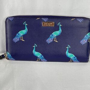 Kate Spade Neda Peacock Long Wallet